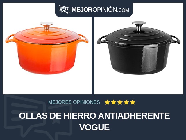 Ollas de hierro Antiadherente Vogue