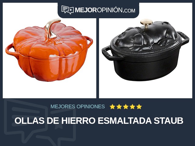 Ollas de hierro Esmaltada Staub