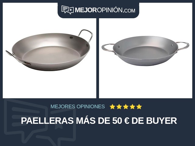 Paelleras Más de 50 € de Buyer