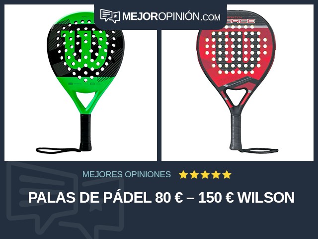 Palas de pádel 80 € – 150 € Wilson