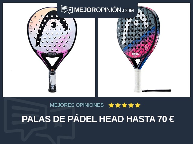 Palas de pádel HEAD Hasta 70 €