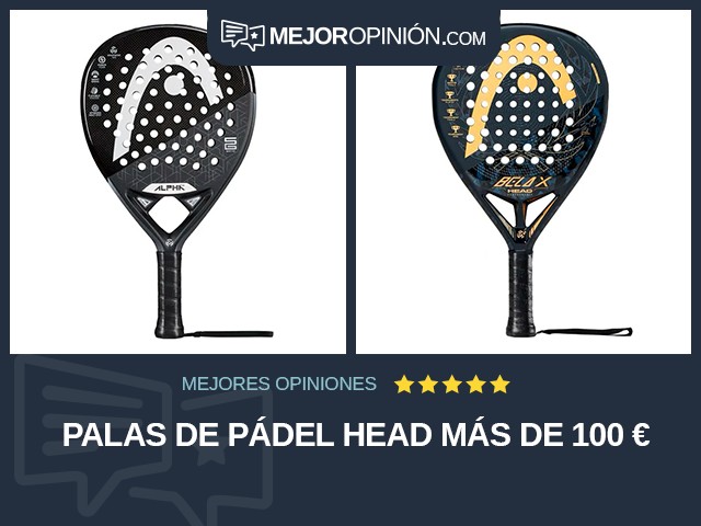 Palas de pádel HEAD Más de 100 €