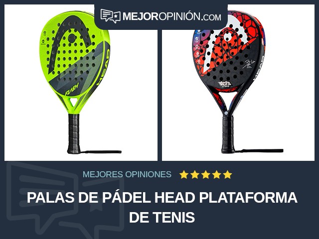 Palas de pádel HEAD Plataforma de tenis