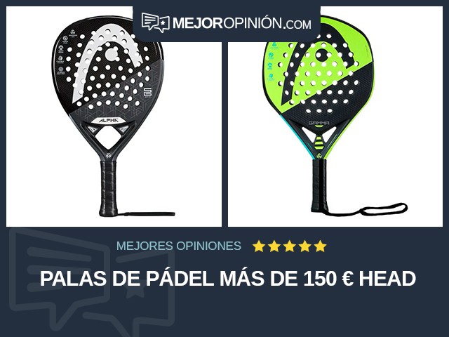 Palas de pádel Más de 150 € HEAD