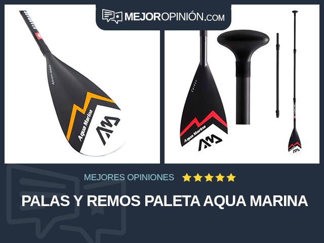 Palas y remos Paleta Aqua Marina