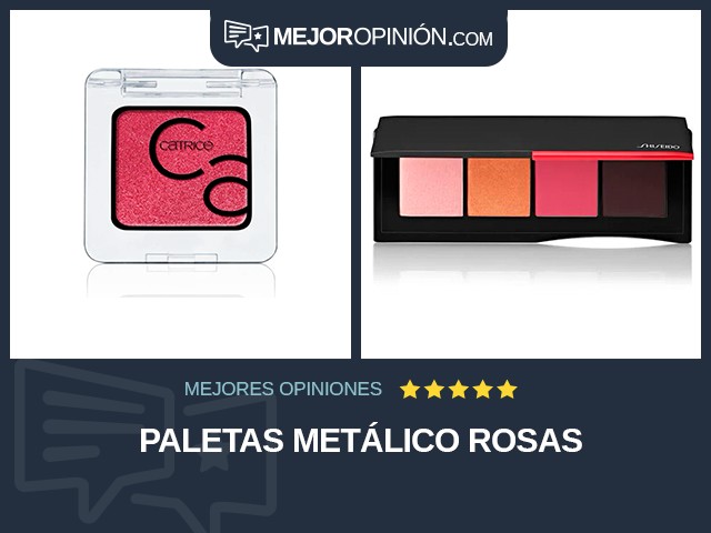 Paletas Metálico Rosas