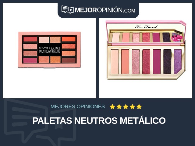 Paletas Neutros Metálico