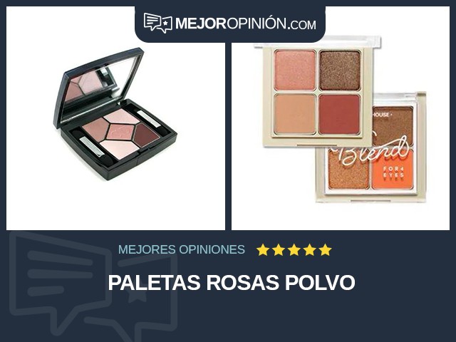 Paletas Rosas Polvo