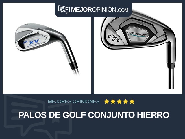 Palos de golf Conjunto Hierro