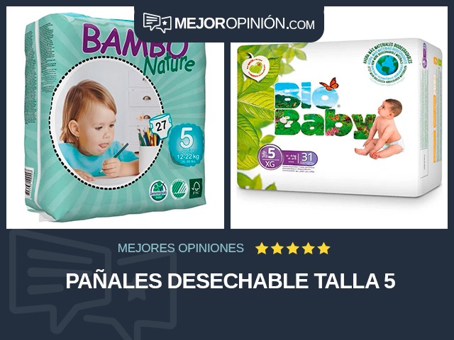 Pañales Desechable Talla 5