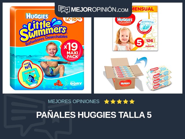 Pañales Huggies Talla 5