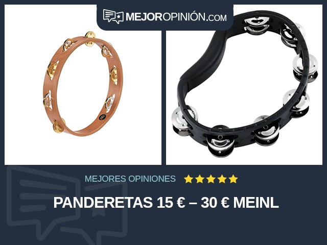 Panderetas 15 € – 30 € MEINL