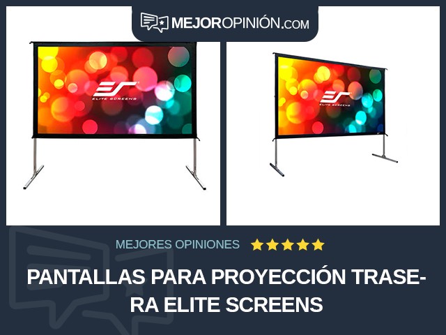 Pantallas para proyección Trasera Elite Screens