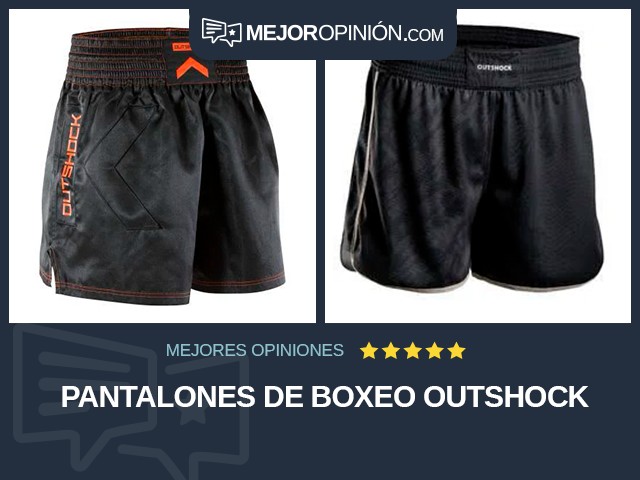 Pantalones de boxeo OUTSHOCK