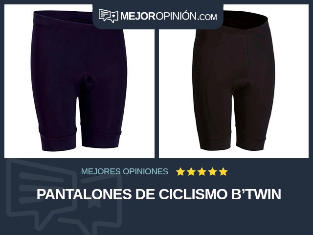 Pantalones de ciclismo B'TWIN