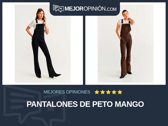 Pantalones de peto MANGO