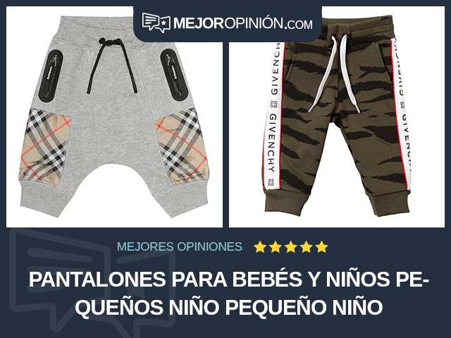 Pantalones para bebés y niños pequeños Niño pequeño Niño