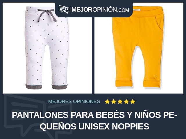 Pantalones para bebés y niños pequeños Unisex Noppies