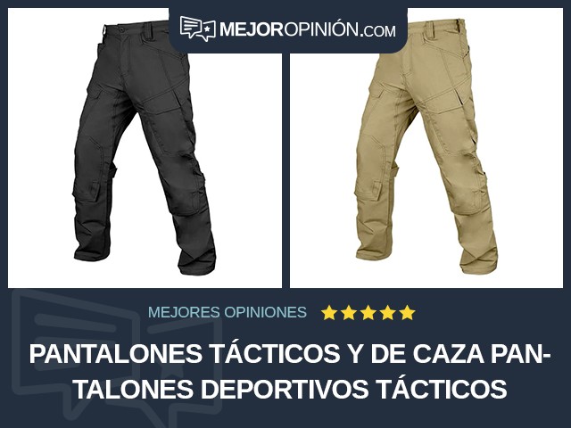 Pantalones tácticos y de caza Pantalones deportivos Tácticos