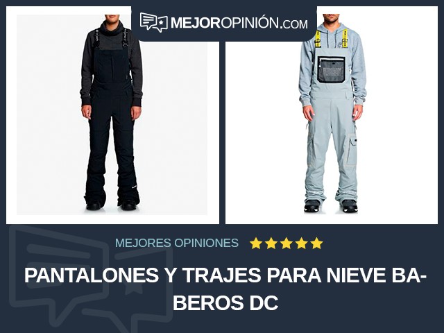 Pantalones y trajes para nieve Baberos DC