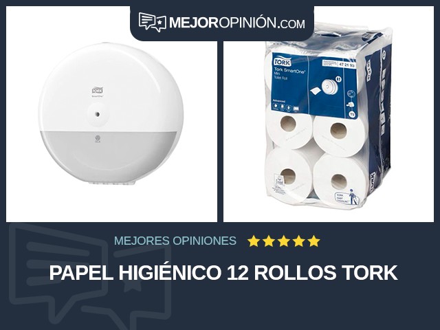 Papel higiénico 12 rollos Tork