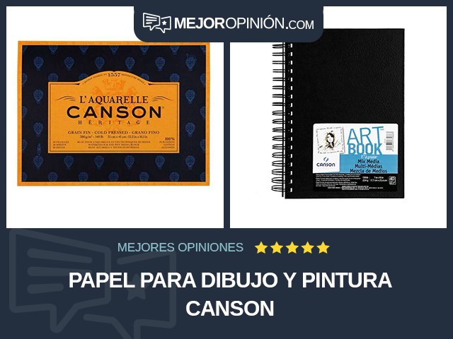 Papel para dibujo y pintura Canson