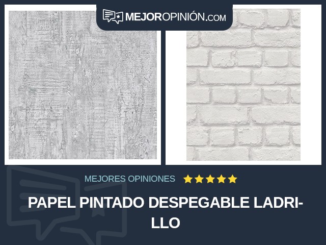 Papel pintado Despegable Ladrillo