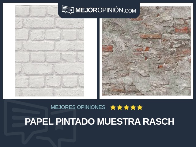 Papel pintado Muestra Rasch