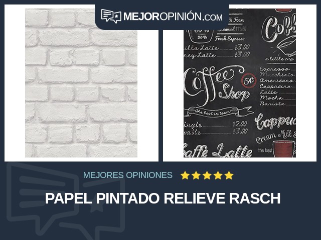 Papel pintado Relieve Rasch