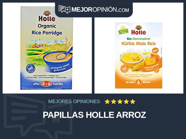 Papillas Holle Arroz