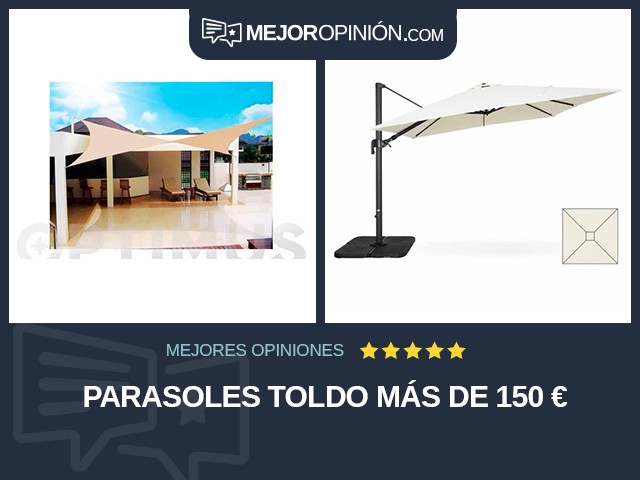 Parasoles Toldo Más de 150 €