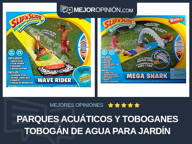 Parques acuáticos y toboganes Tobogán de agua para jardín Wham-O