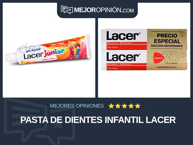 Pasta de dientes Infantil Lacer