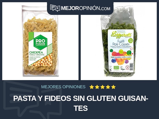 Pasta y fideos Sin gluten Guisantes