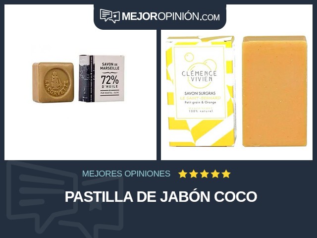 Pastilla de jabón Coco