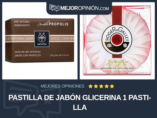 Pastilla de jabón Glicerina 1 pastilla