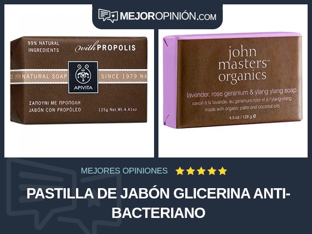 Pastilla de jabón Glicerina Antibacteriano