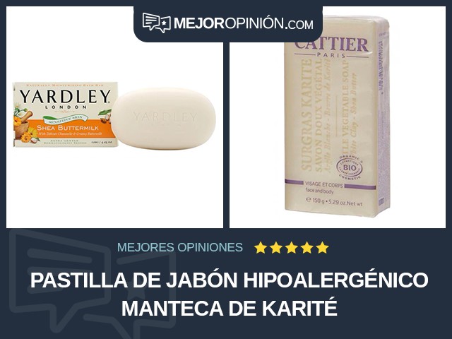 Pastilla de jabón Hipoalergénico Manteca de karité