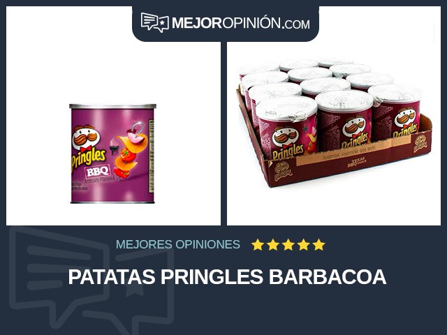 Patatas Pringles Barbacoa