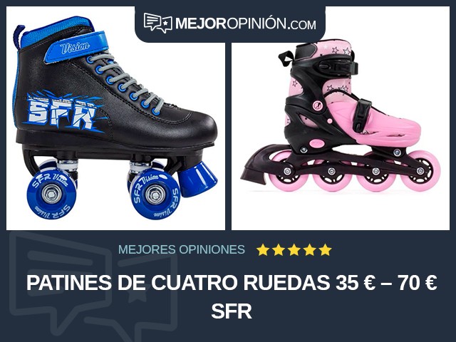 Patines de cuatro ruedas 35 € – 70 € SFR