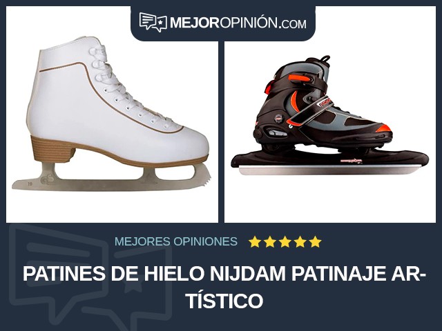 Patines de hielo Nijdam Patinaje artístico