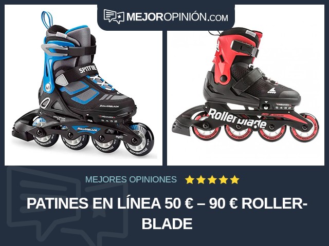 Patines en línea 50 € – 90 € Rollerblade