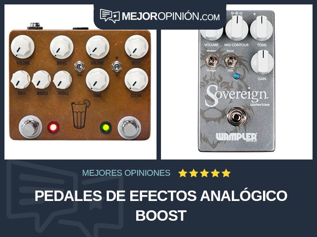 Pedales de efectos Analógico Boost