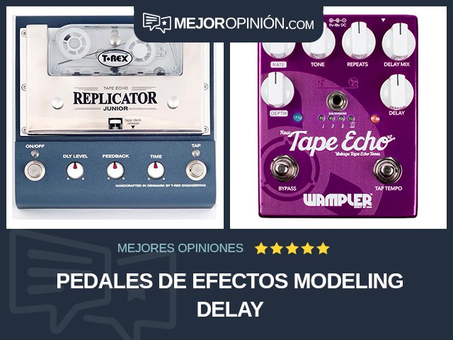 Pedales de efectos Modeling Delay