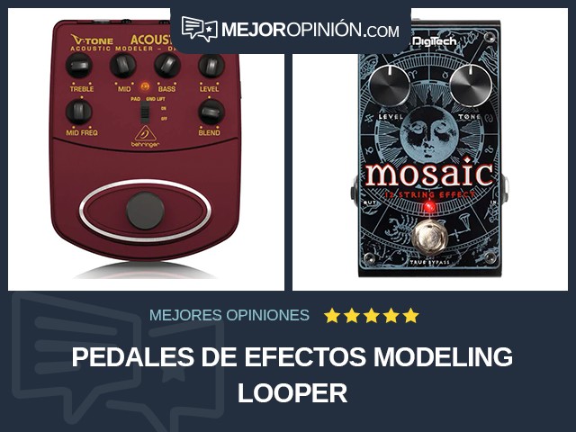 Pedales de efectos Modeling Looper