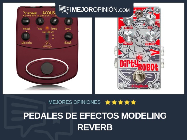 Pedales de efectos Modeling Reverb