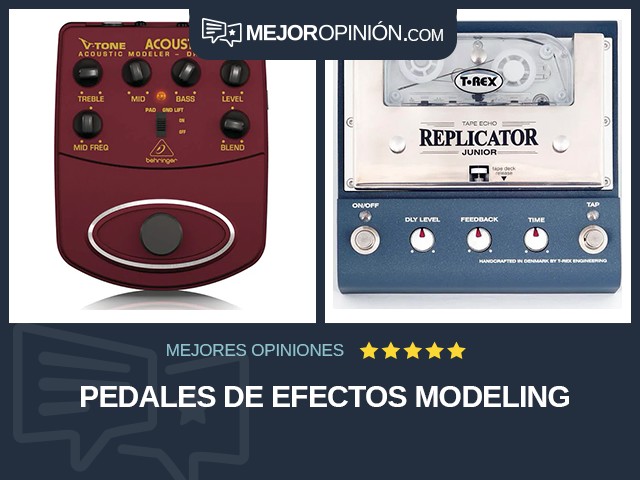 Pedales de efectos Modeling