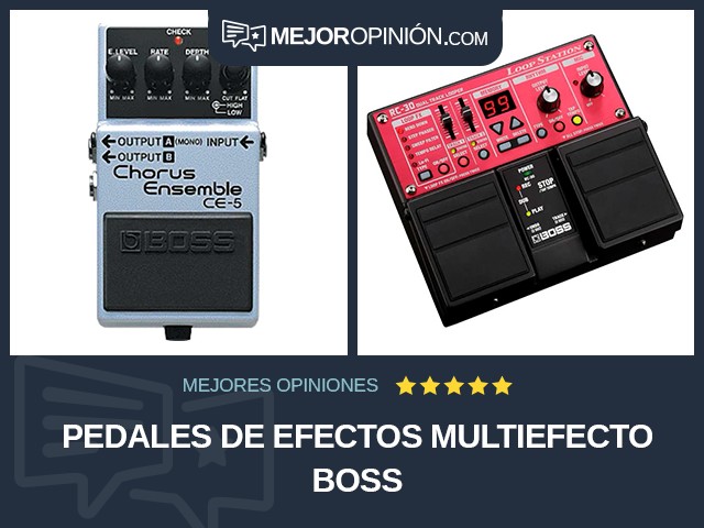 Pedales de efectos Multiefecto BOSS