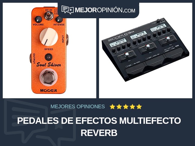 Pedales de efectos Multiefecto Reverb