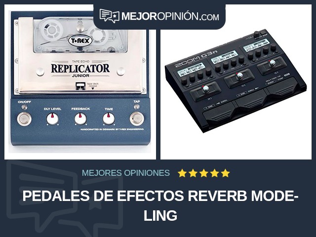 Pedales de efectos Reverb Modeling